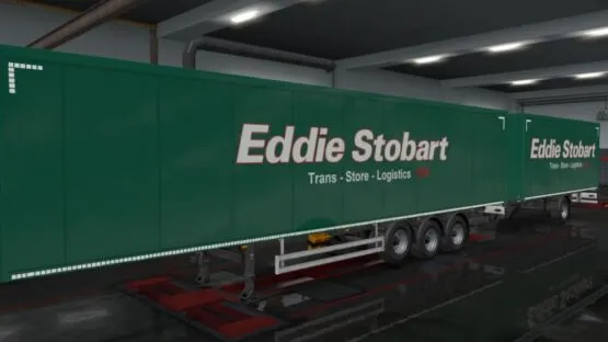 Eddie Stobart Trailer Green 1.48