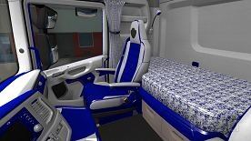 Scania Ng Blue and white interior 1.40