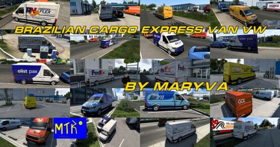 Brazilian Cargo Express Ai Traffic Van VW