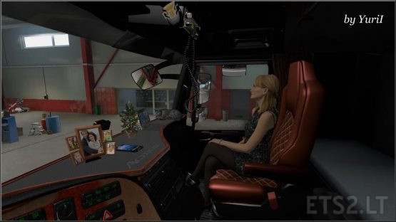 Interior for Mercedes Actros 2009 1.3