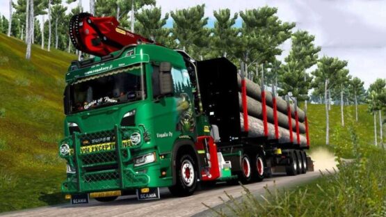 Scania NG Doll Long Wood Chassis Addon