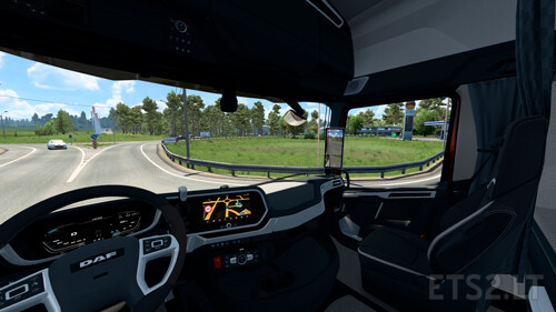 DAF XG/XG+ Dark Interior mod