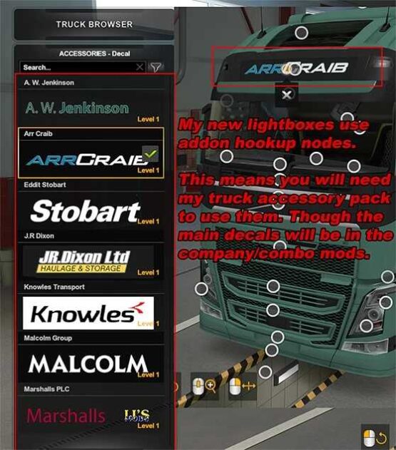 Truck Accessory Pack v16.2