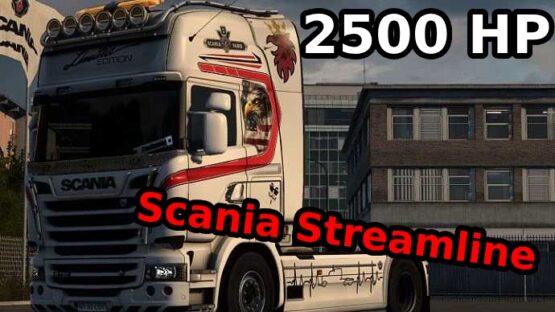 Scania Streamline 2500 hp engine +200km/h