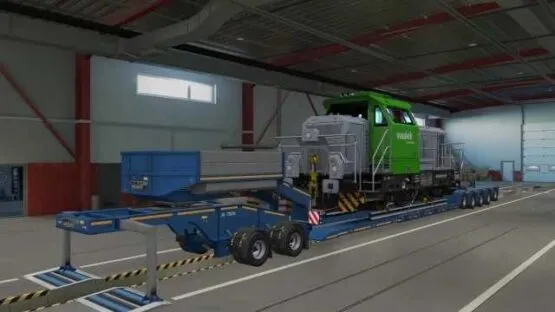 SCS Lowloader Jeeps 2+5 trailer