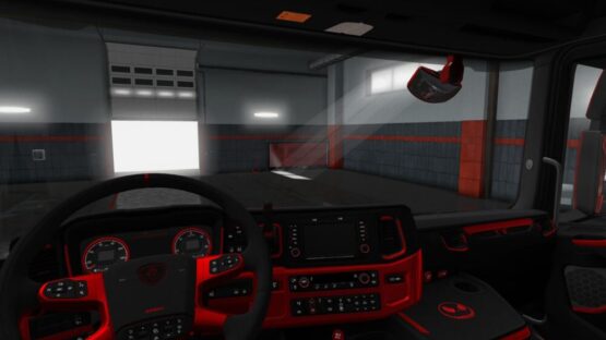 Scania S&R CMI Black – Red Devil Interior 1.48