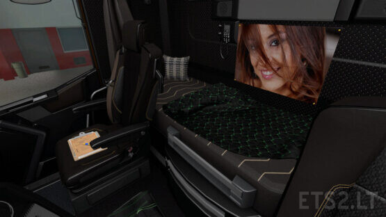 Dark interior for Renault Range T v.1.2