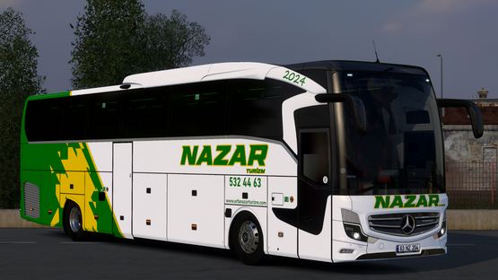 Mercedes Travego 16 Shd Nazar Turizm Kaplaması