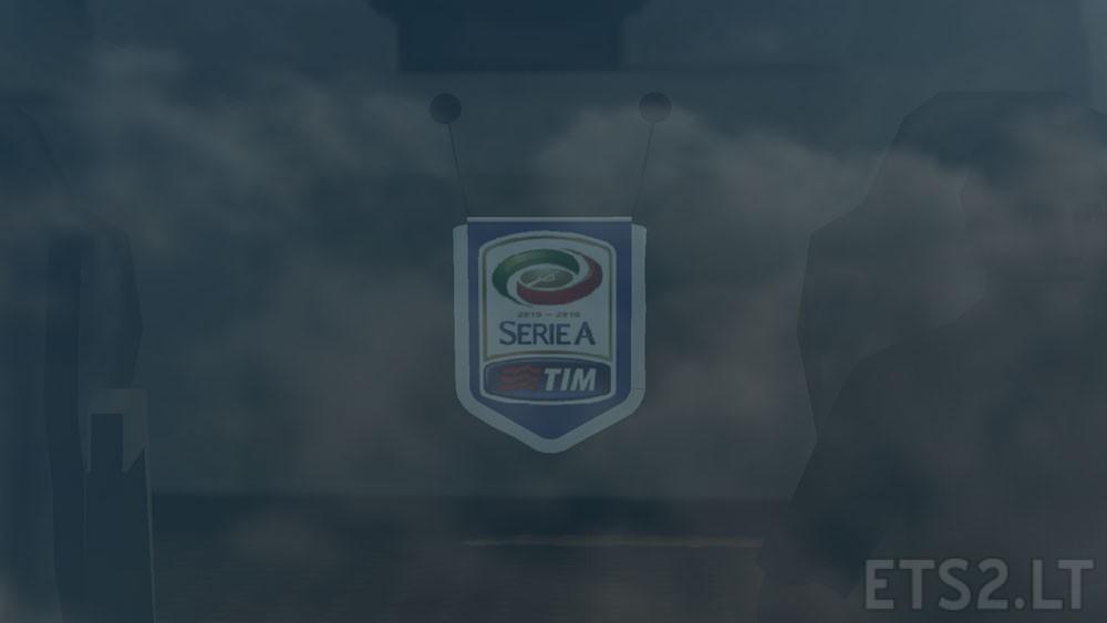 Serie A League Flag