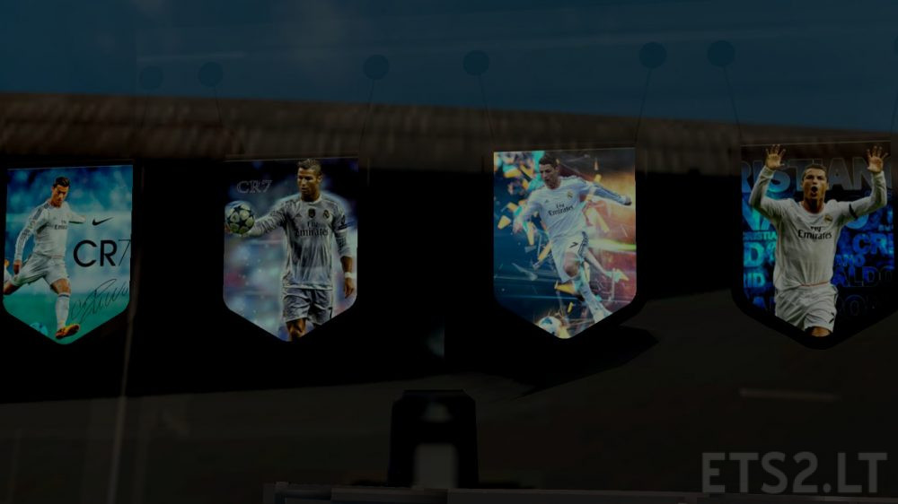 CR7 Cristiano Ronaldo Pennants Pack