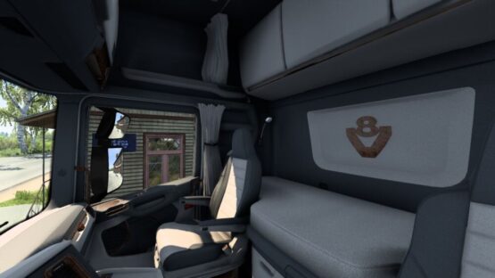 Scania Next-Gen Wood Detailed Interior by Sheytan