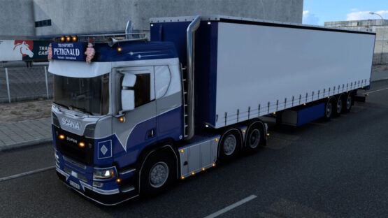 SCANIA R580 PETIGNAUD TRANSPORTS ETS2 1.48.5