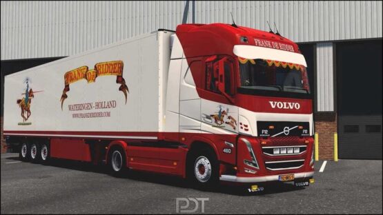 Volvo FH5 + Trailer Frank de Ridder v3.0