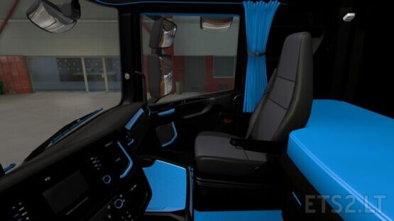 Blue Interior for Scania 2016