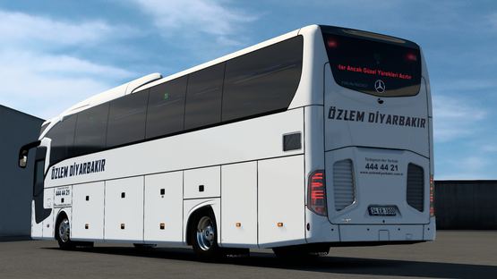 Mercedes Travego 16 Shd Özlem Diyarbakır Kaplaması