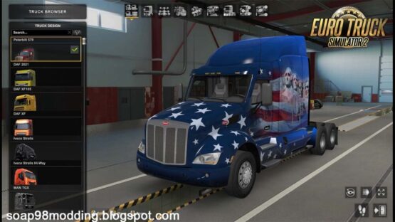 Peterbilt 579 by soap98 – ETS2 v1.3.4 1.48