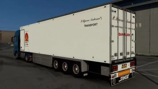 Custom Lamberet P.Bjarne Andersen Trailer