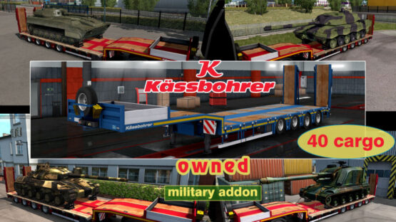 Military Addon for Ownable Trailer Kassbohrer LB4E v1.1.14