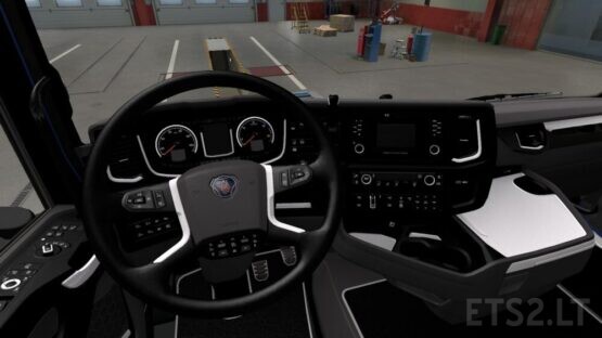 Scania 2016 – Black & White Interior