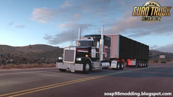 Kenworth W900 LE by soap98 – ETS2 v1.2.0