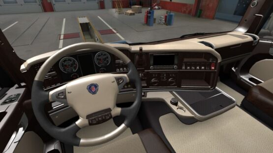 Scania R 2009 Lux Cream Interior