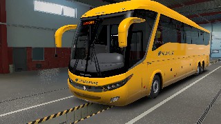 SCANIA G7 Bus Volánbusz (yellow)