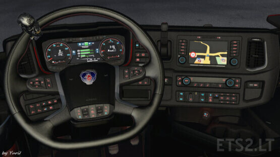 Dashboard light Scania S Pack 1.1