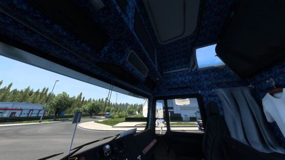 MAN F2000 Blue danish Plusch Interior + Exterior