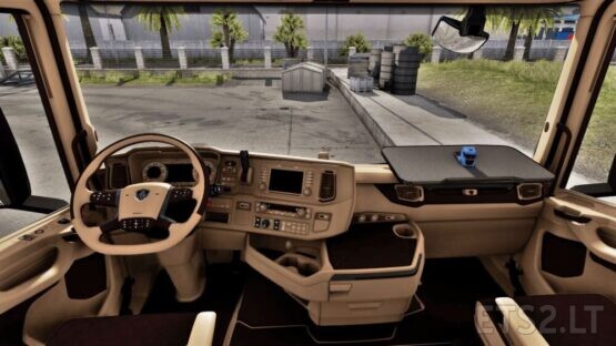 Scania Next Gen Beige-Brown Interior