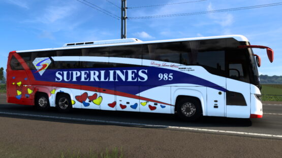 Scania Touring Philippine Buses Skinpack