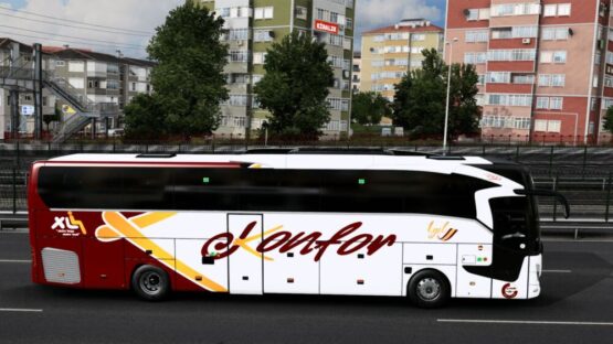 Mercedes Benz Travego 16 SHD Euro 6 Konfor Turizm Kurumsal Skin