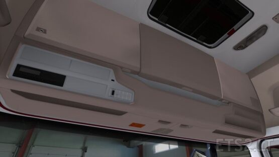 Interior Scania R & S White Red