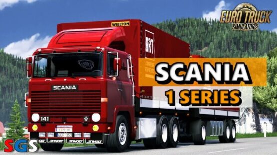 SCANIA 1 SERIES + TANDEM TRAILER V2.3