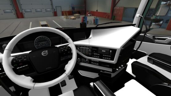 Volvo FH 2012 Black White Interior