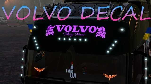 Volvo Decal (Lightbar) v1.03