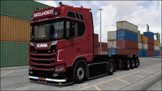 Scania S450 + Trailer Geelhoed