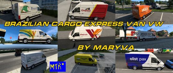 Brazilian Cargo Express Ai Traffic Van VW