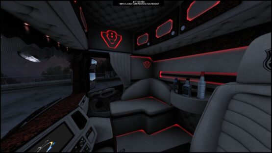 Interior Scania S/R Next Gen NHL ETS 2 1.48 FIX