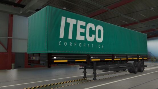 NEW NEFAZ 9334 Trailers Pack ETS2 v1.49.x (v2.1)