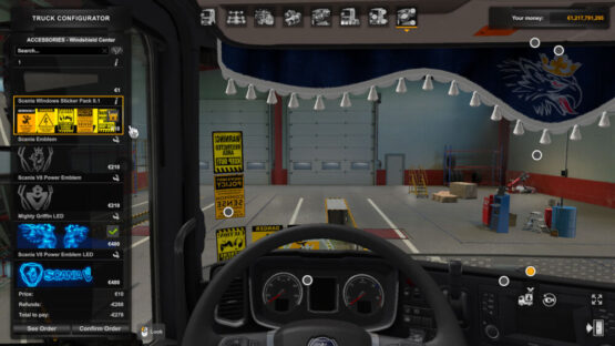 Scania Windows Sticker Pack 0.1