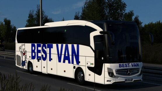 Mercedes Benz Travego 16 SHD E6 Best Van Tur 2023 Skin V1