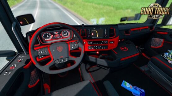 Scania S&R CMI Black – Red Devil Interior 1.48