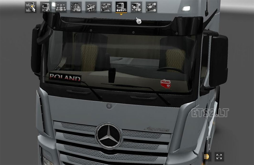 Mercedes MP4 window plate