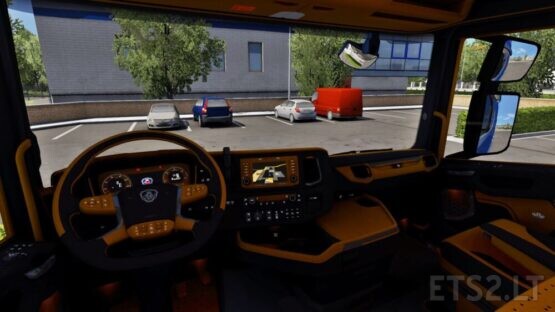 Scania Next Gen Black – Yellow Interior