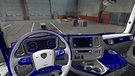 Scania Ng Blue and white interior 1.40