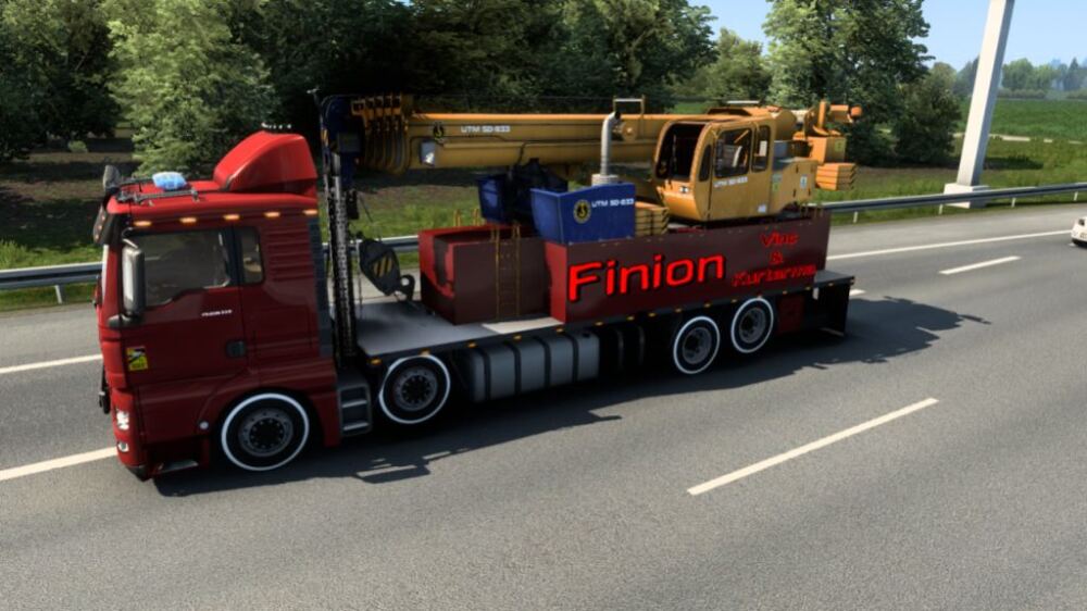 MAN TGX 8×2 (Kırkayak) by Finion [ETS2 1.49]