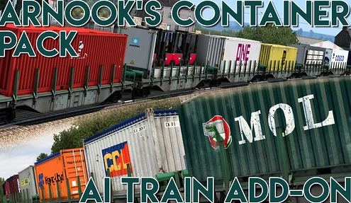 ARNOOKS CONTAINER PACK TRAIN ADDON V15