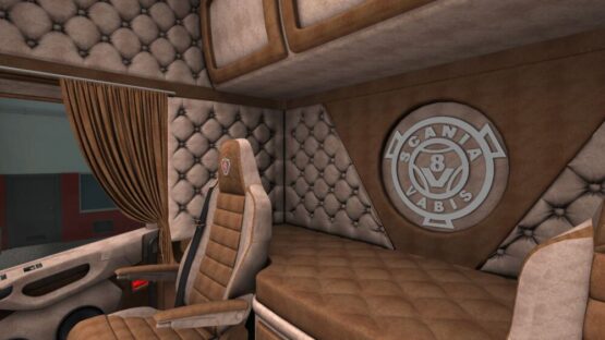 Luxure Interior Scania Nextgen Vabis V8 Original 1.48 fix