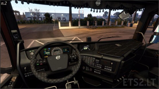 Dark grey Interior for Volvo FH16 2012 v 1.1