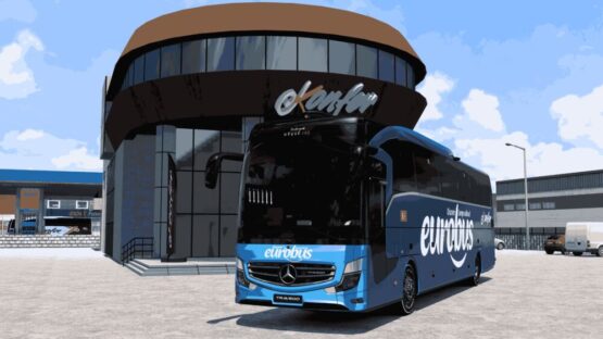 Mercedes Benz Travego 16 SHD Euro 6 Konfor Turizm Kurumsal Skinpack V2